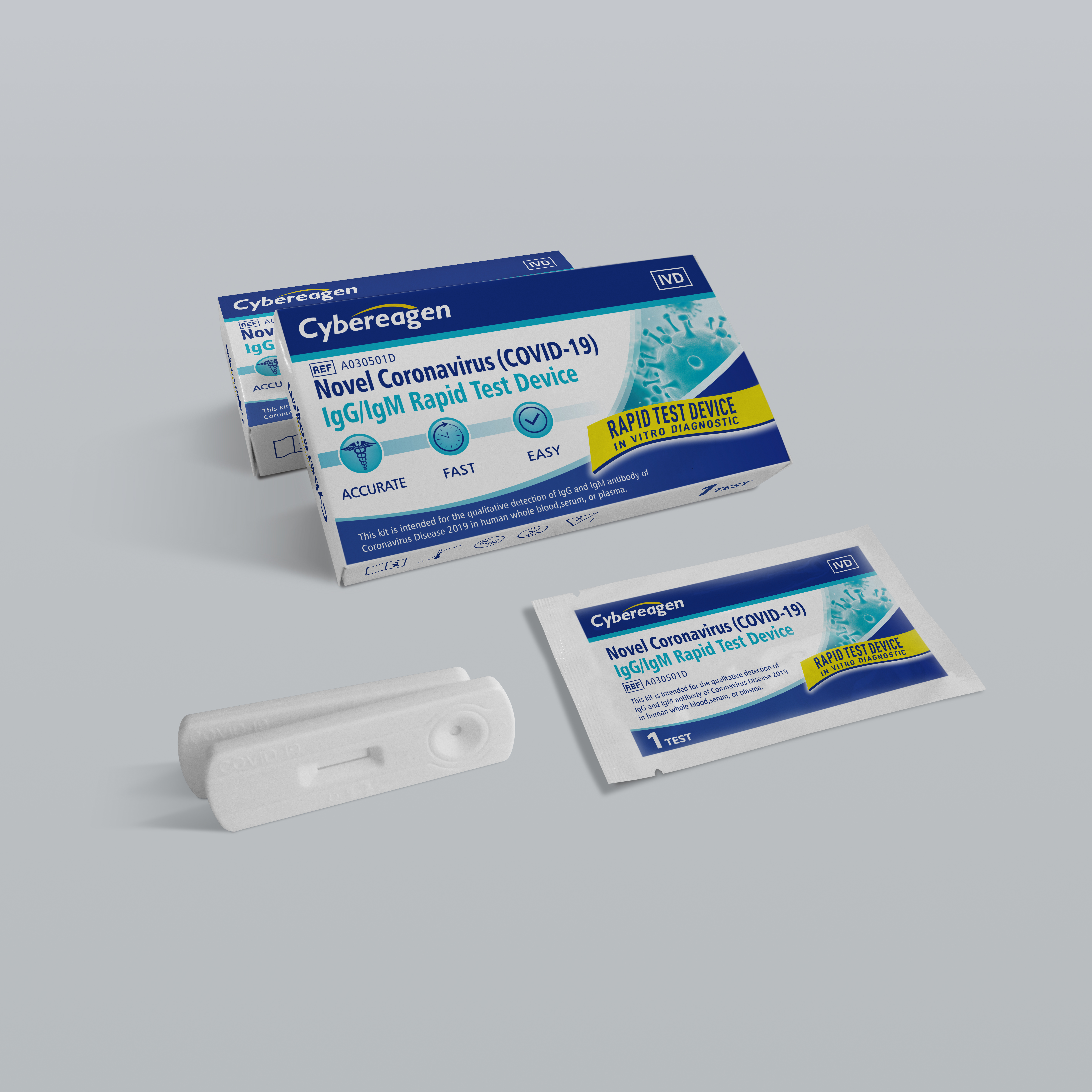 Novel Coronavirus (COVID-19) IgG/IgM Rapid Test Device